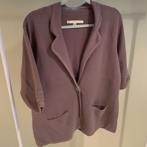 Sweater blazer